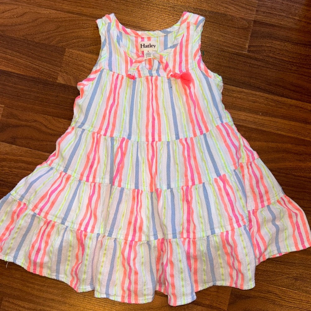 Cute striped toddler dress
